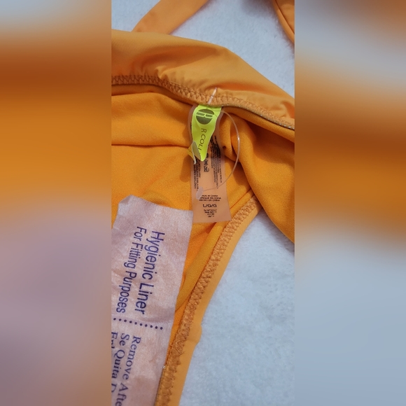 R Collection By Raisin-Orange Sugar Sash Bikini NWT - Picture 4 of 12
